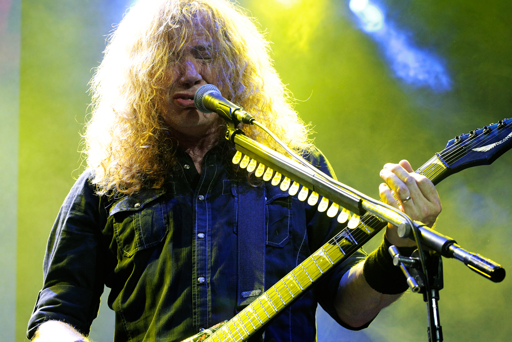 Show, São Paulo, SP, 07.08.2016 - Megadeth - Espaço das Américas Dave Mustaine do Megadeth, durante apresentação no Espaço das Américas na zona oeste em São Paulo/SP neste domingo 07. Foto: Flavio Hopp/Fanzine Mosh